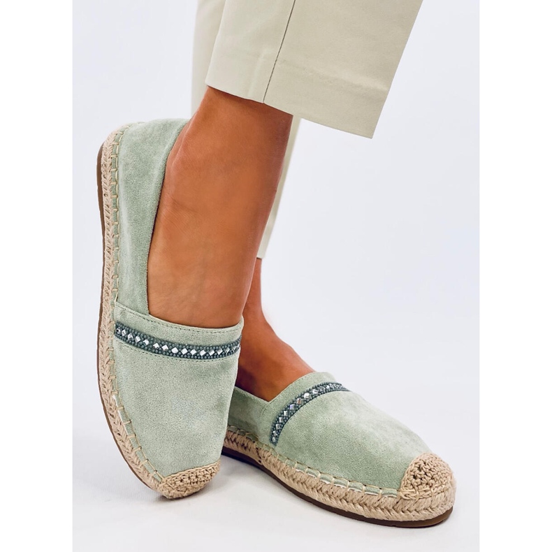 Espadrile dama Etance Green verde 2