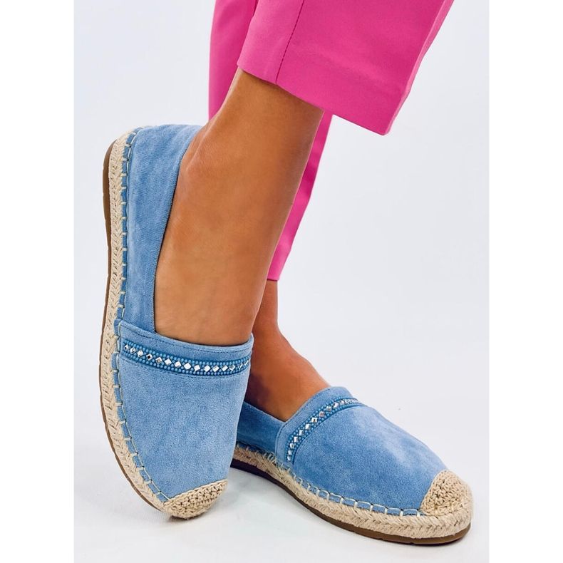 Espadrile dama Etance Blue albastru 2