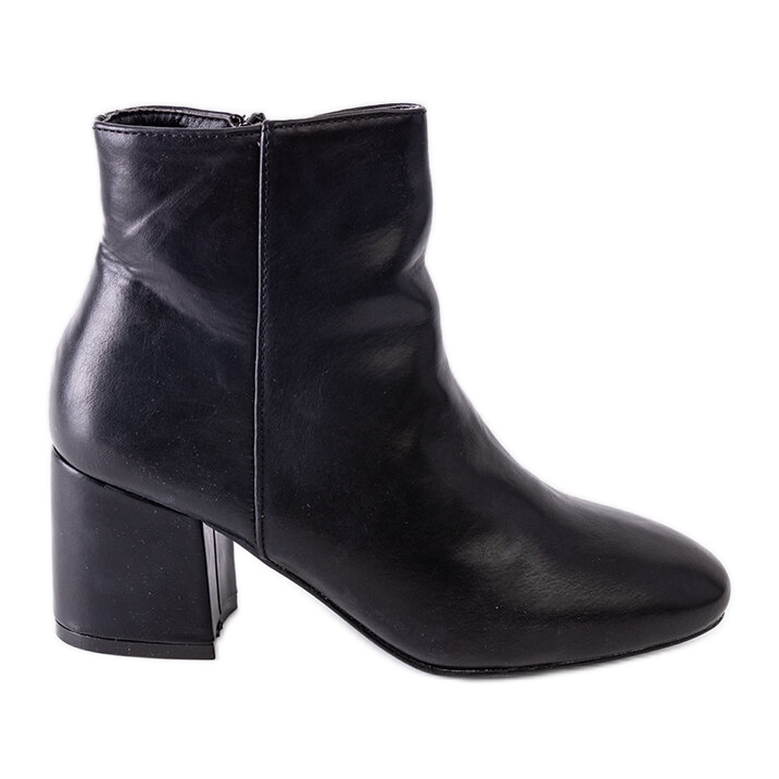 Botine negre elegante de la Hale negru 1