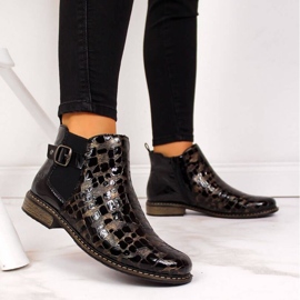 Cizme Chelsea Rieker W Z4965 2