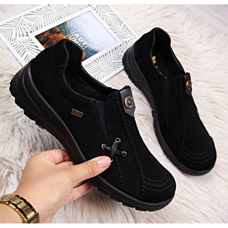 Pantofi Rieker L7171-00 W R339 negru 1