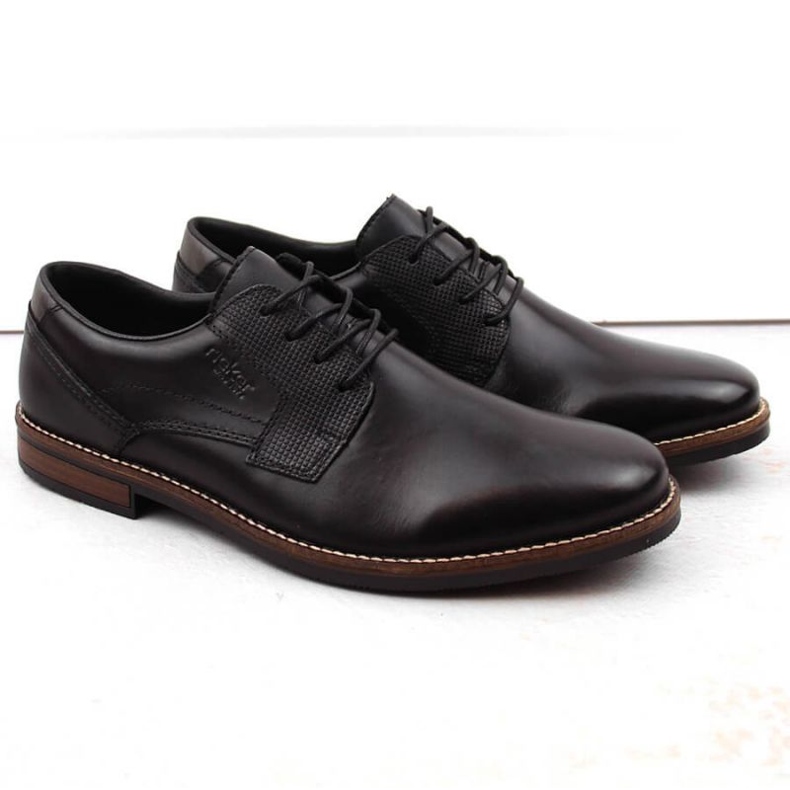 Piele Rieker 13523-00 M RKR696 negru 1