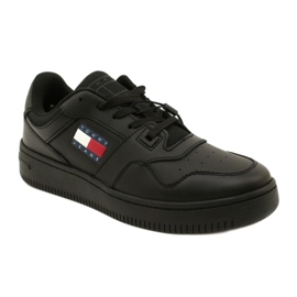 Tommy Hilfiger Pantofi sport retro Basket Ess EN0EN02505BDS negri negru 1
