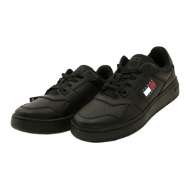 Tommy Hilfiger Pantofi sport retro Basket Ess EN0EN02505BDS negri negru 3