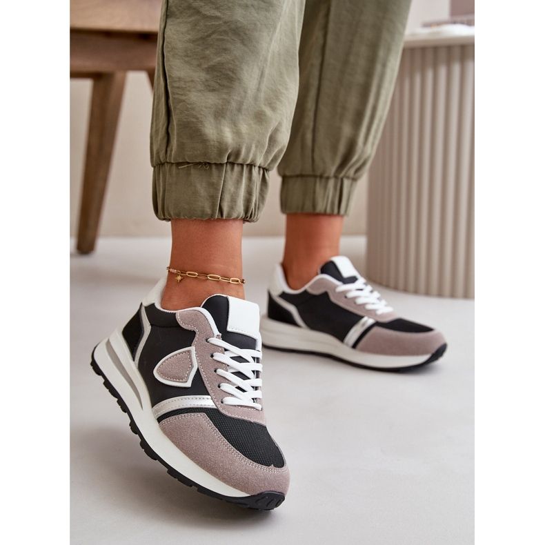 Pantofi De Dama Cu Sclipici Negru Velaniela 2