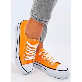 Adidasi clasici de dama Fargis Yellow galben 2