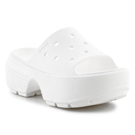 Slapi Crocs Stomp Slide 209346-0WV alb 1