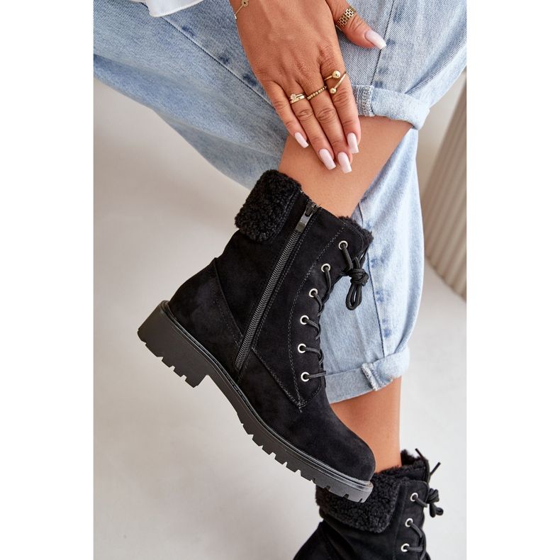 Cizme Izolatoare De Muncă De Damă Cu Fermoar Negru Mivael 2