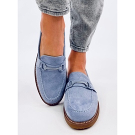 Mocasini de dama Vaux Blue albastru 1