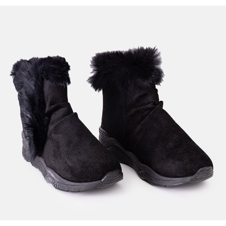 Tenisi negri izolați cu pane Lara negru 1