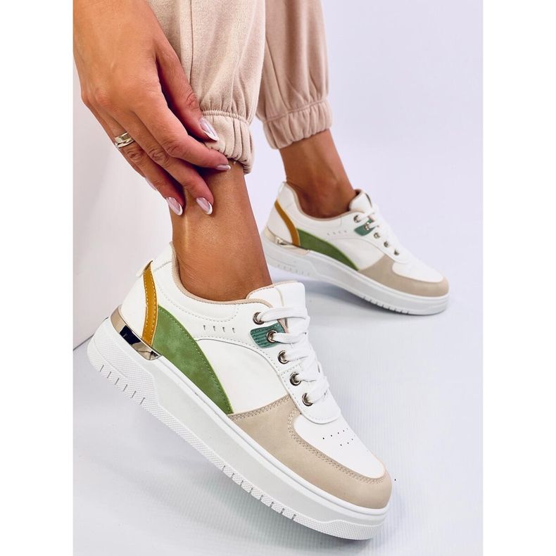 Tenisi dama Asker Apricot alb 1