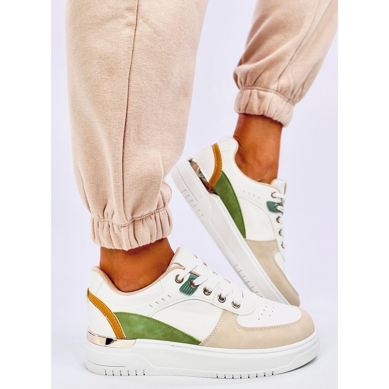 Tenisi dama Asker Apricot alb 2