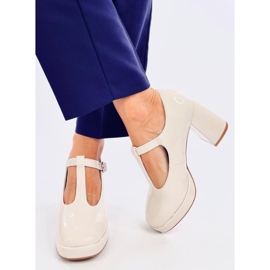 Pompe cu platformă Moreton Beige bej 1