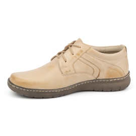 Olivier Pantofi dama piele 0819 bej 1