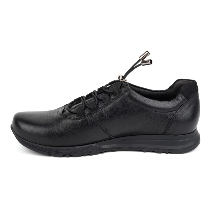 Kampol Pantofi barbati piele 25/5 neagra negru 1 Kampol Pantofi barbati piele 25/5 neagra negru 1