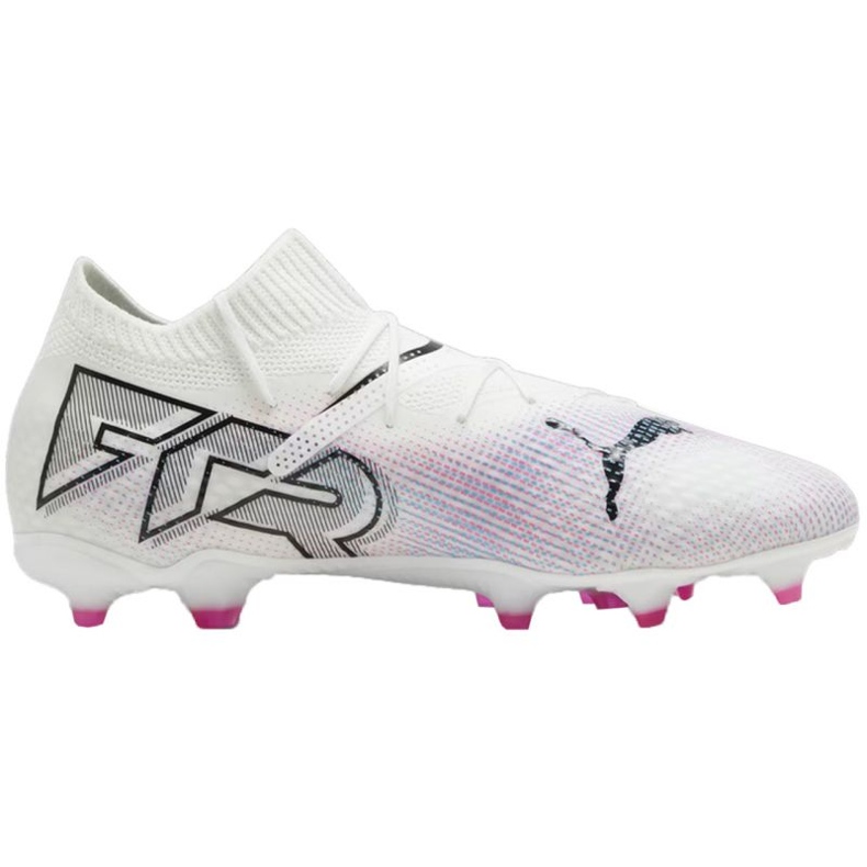 Pantofi de fotbal Puma Future 7 Pro FG/AG 107707 01 alb 1