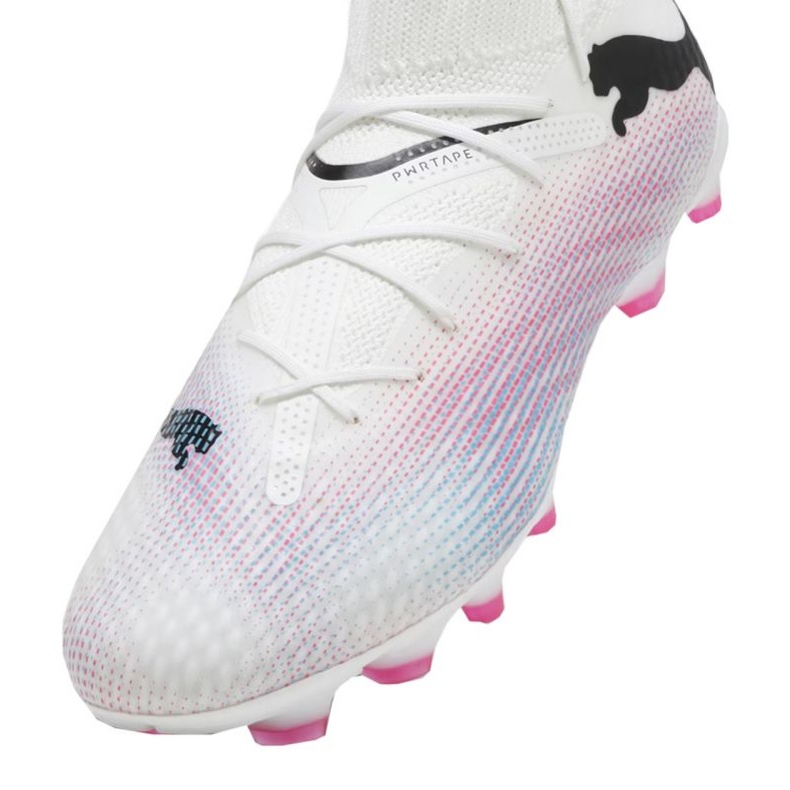 Pantofi de fotbal Puma Future 7 Pro FG/AG 107707 01 alb 3