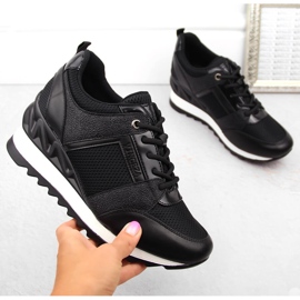 Pantofi sport negri pentru femei Vinceza 10733 negru 1