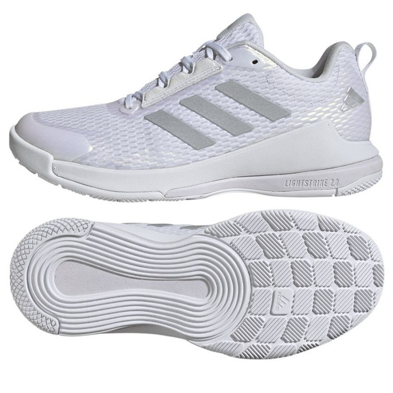 Pantofi de volei Adidas Novaflight 2 IG1609 alb 1