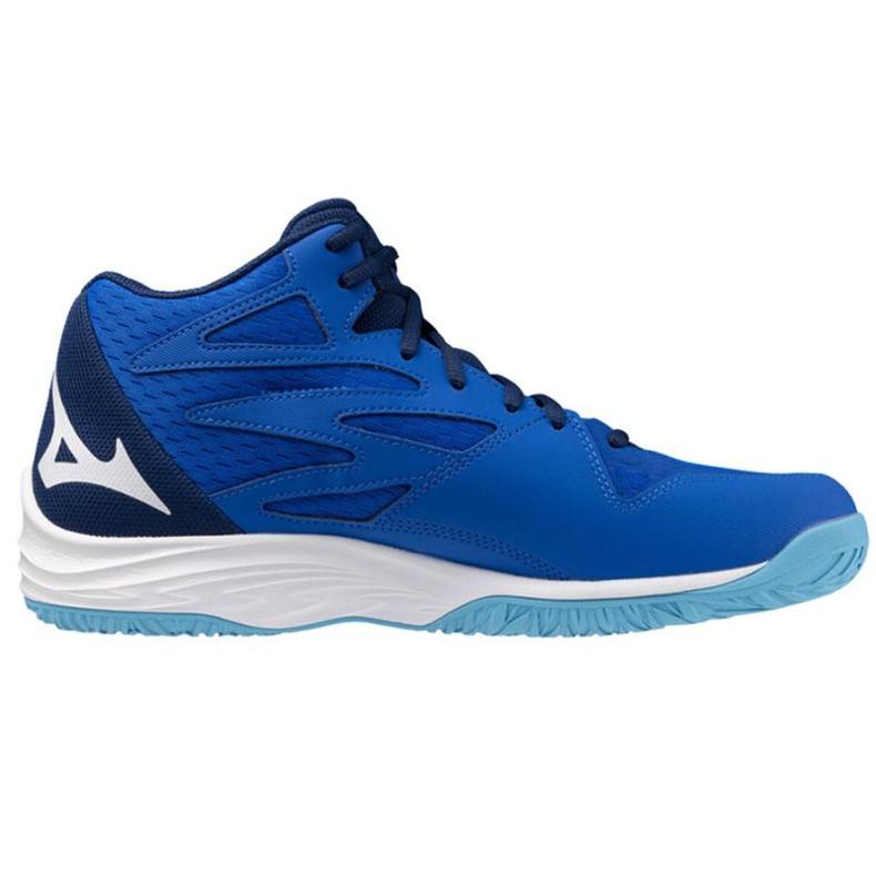Pantofi de volei Mizuno Thunder Blade Z Mid M V1GA237501 albastru 1