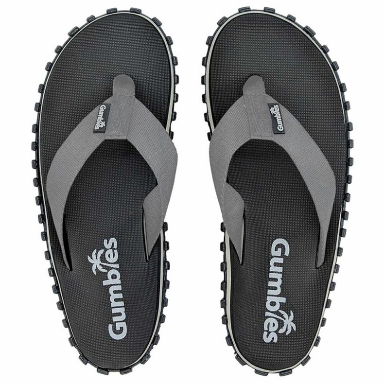 Slapi Gumbies Duckbill Flip-flops G-DB-UNI-BLGR gri 1