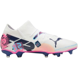 Pantofi de fotbal Puma Future 7 Match Vol. Up FG/AG M 108074 01 alb 1