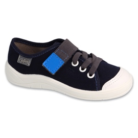 Papuci copii Befado 351X047 bleumarin albastru 1
