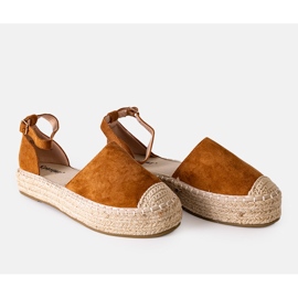 Espadrile maro Tiba 2