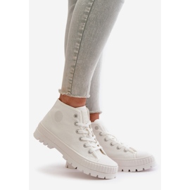 Pantofi de damă înalți Big Star OO274009 alb 1