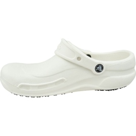 Șlapi Crocs Bistro 10075-100 alb din spumă 1