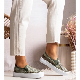 Pantofi de sport verde Irving 1