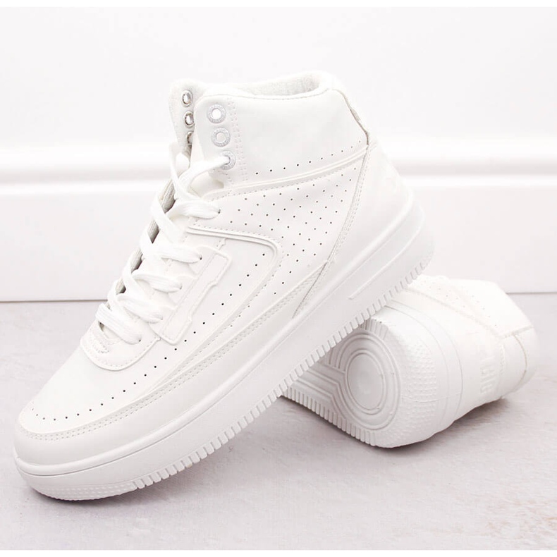 Pantofi sport izolați până la glezne pentru bărbați, alb Big Star OO174553 2 Pantofi sport izolați până la glezne pentru bărbați, alb Big Star OO174553 2