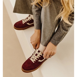 Marco Shoes adidasi Murano roșu 1