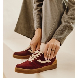 Marco Shoes adidasi Murano roșu 2