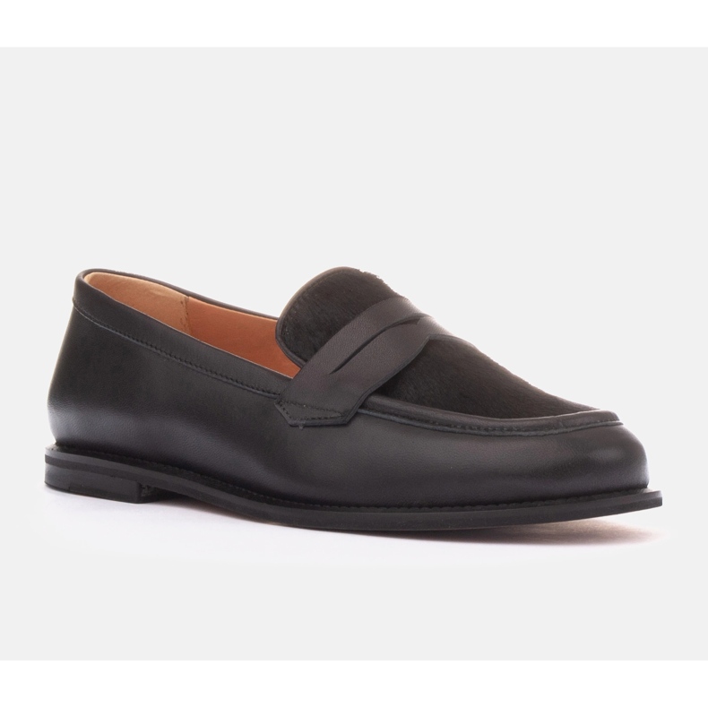 Marco Shoes Mocasini Lorenzo Pony negru 1