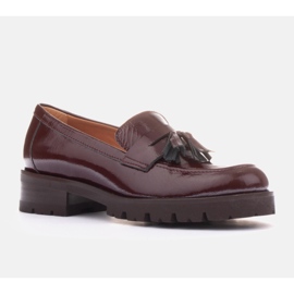 Marco Shoes mocasini Fabienne roșu 1 Marco Shoes mocasini Fabienne roșu 1