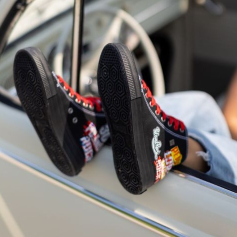 Adidași de damă - 30. Pol 'and'Rock x Big Star OO274A701 - Precomandă negru 1