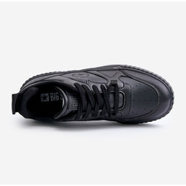 Pantofi de sport din piele ecologică pentru bărbați Big Star OO174004 Negri negru 2