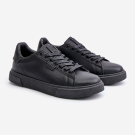 Pantofi pentru bărbați din piele ecologică Big Star OO174117 Negru 1