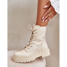 Cizme Izolatoare De Muncă De Damă Cu Ace, Bej Avorira 2