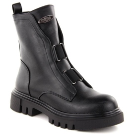 Botine Jezzi pe platforma W RMR2150-19 JEZ434A negru 4