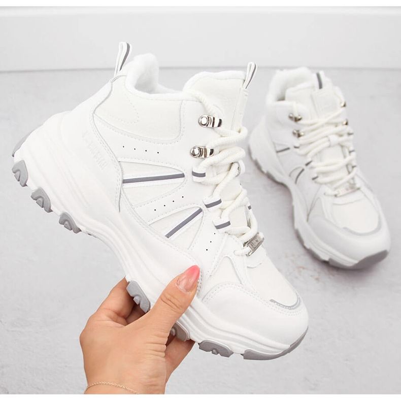 Cizme înalte izolate, alb Big Star OO274A160 1