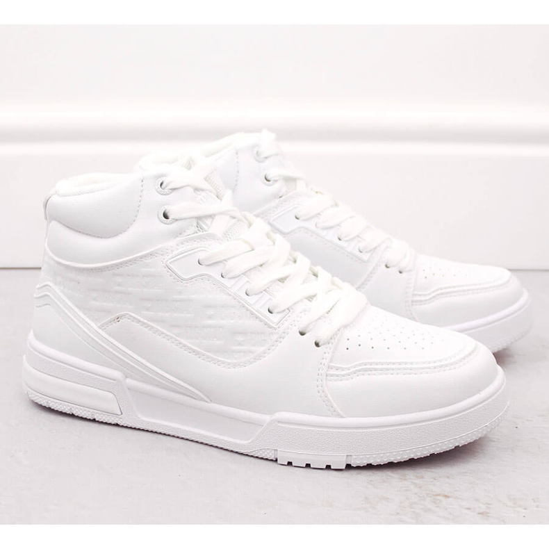 Pantofi sport înalți Big Star OO274A535 alb 2