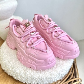 Seastar Pantofi sport de damă pe talpă groasă, roz 1 Seastar Pantofi sport de damă pe talpă groasă, roz 1