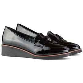 Pompe latente negre cu pană joasă negru 1