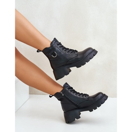 Cizme Izolate Dama Piele Naturala Vinceza 41460 Negru 2