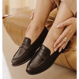 Marco Shoes Mocasini din piele 2231P-001-1 negru 1