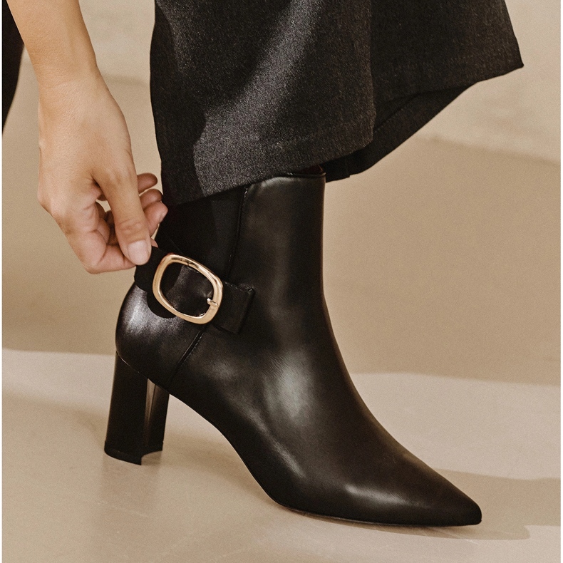 Marco Shoes Cizme elegante negru 1