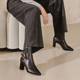 Marco Shoes Cizme elegante negru 2