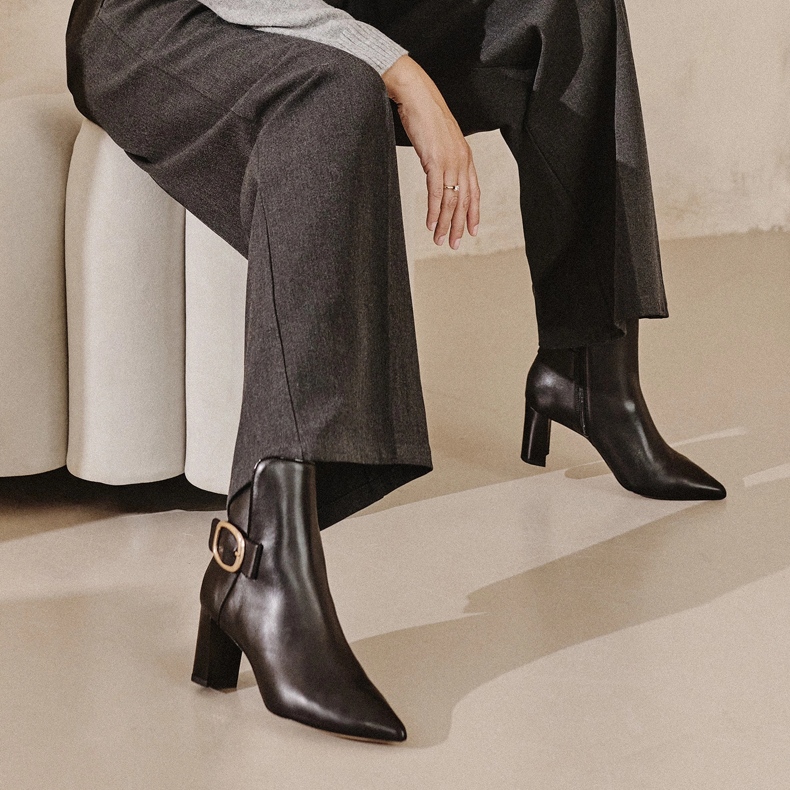 Marco Shoes Cizme elegante negru 2